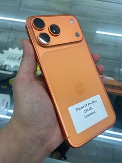 17 Pro Max unlocked. Cash or $50 down w approval