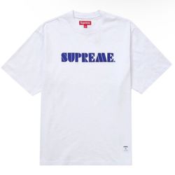 Supreme Stencil Embroidered Short Sleeve Top Shirt