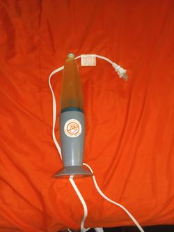 Blue lava lamp
