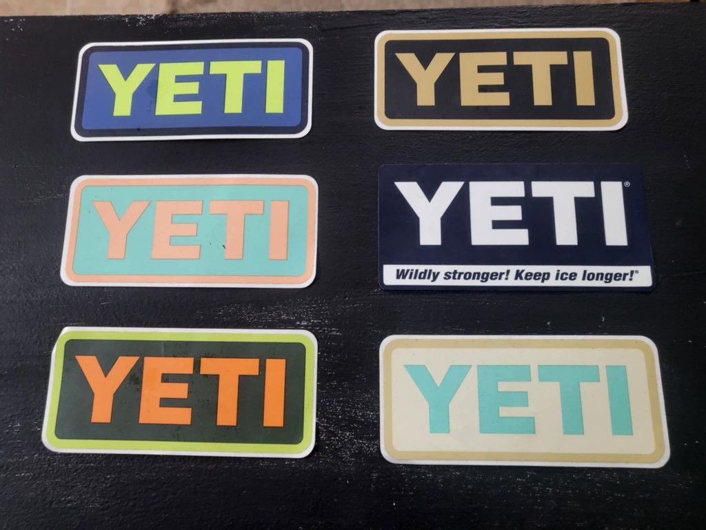 Yeti Stickers ( NEW)