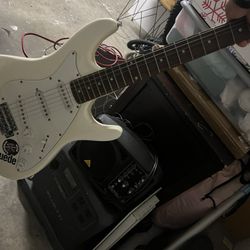 Assassin GE39 Electric Guitar  and amplifier