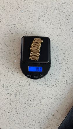 Chunky 10k rolex bracelet
