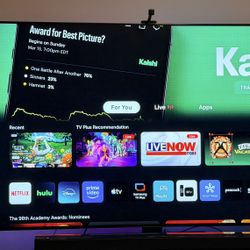 Samsung 75” QLED 4K Smart TV + Govee Lights + Bose Sound Bar & Sub