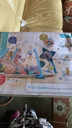 Infantino 4-in-1 Jumbo Activity Gym & Ball Pit