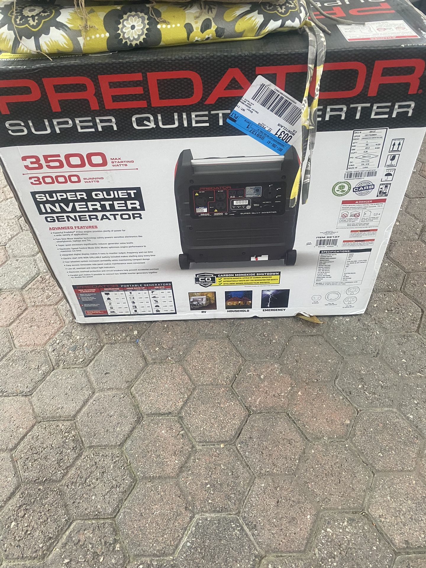 Predator Genartor 3500