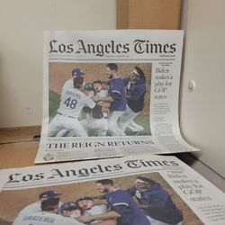 Blue Heaven LA Dodgers Fans Newspaper