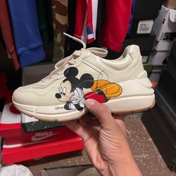 Gucci Mickey Mouse Shoes 