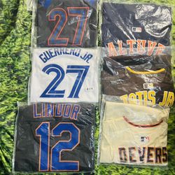 MLB JERSEYS SIZE XL