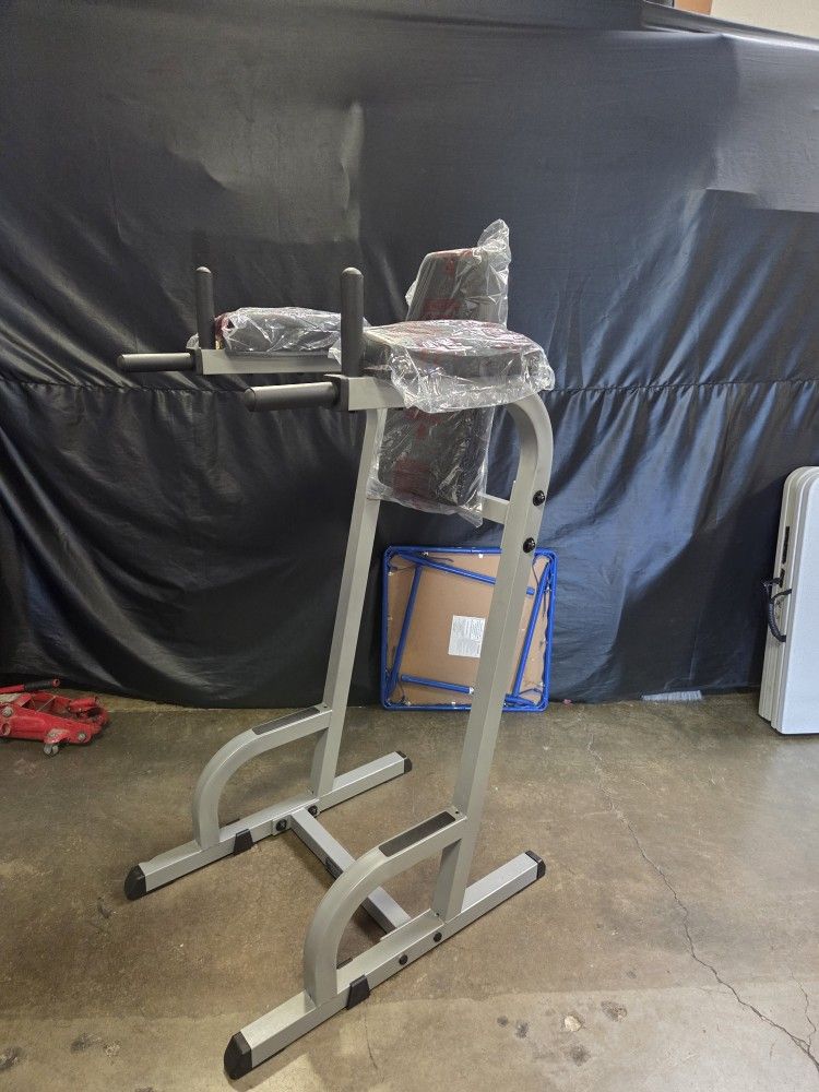 New.. Body Solid Vertical Knee Raise Dip Machine
