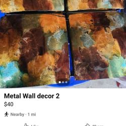 Metal Wall Decor 