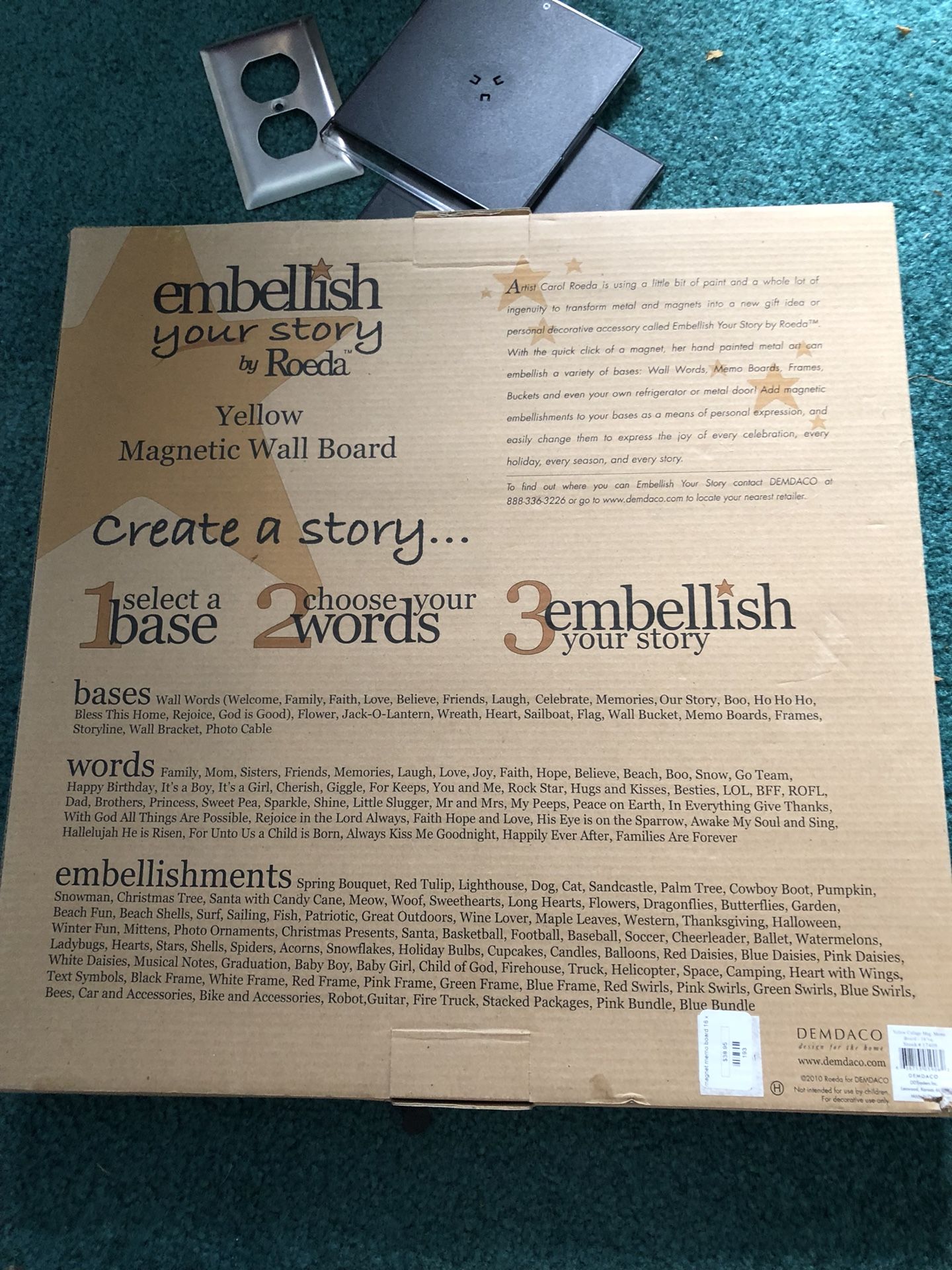 Magnetic wall board