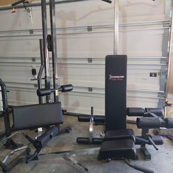 Home Gym  / Ironmaster Workout Equipment + Free 100lb Weights 