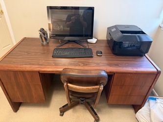 Mid-Century Office Desk