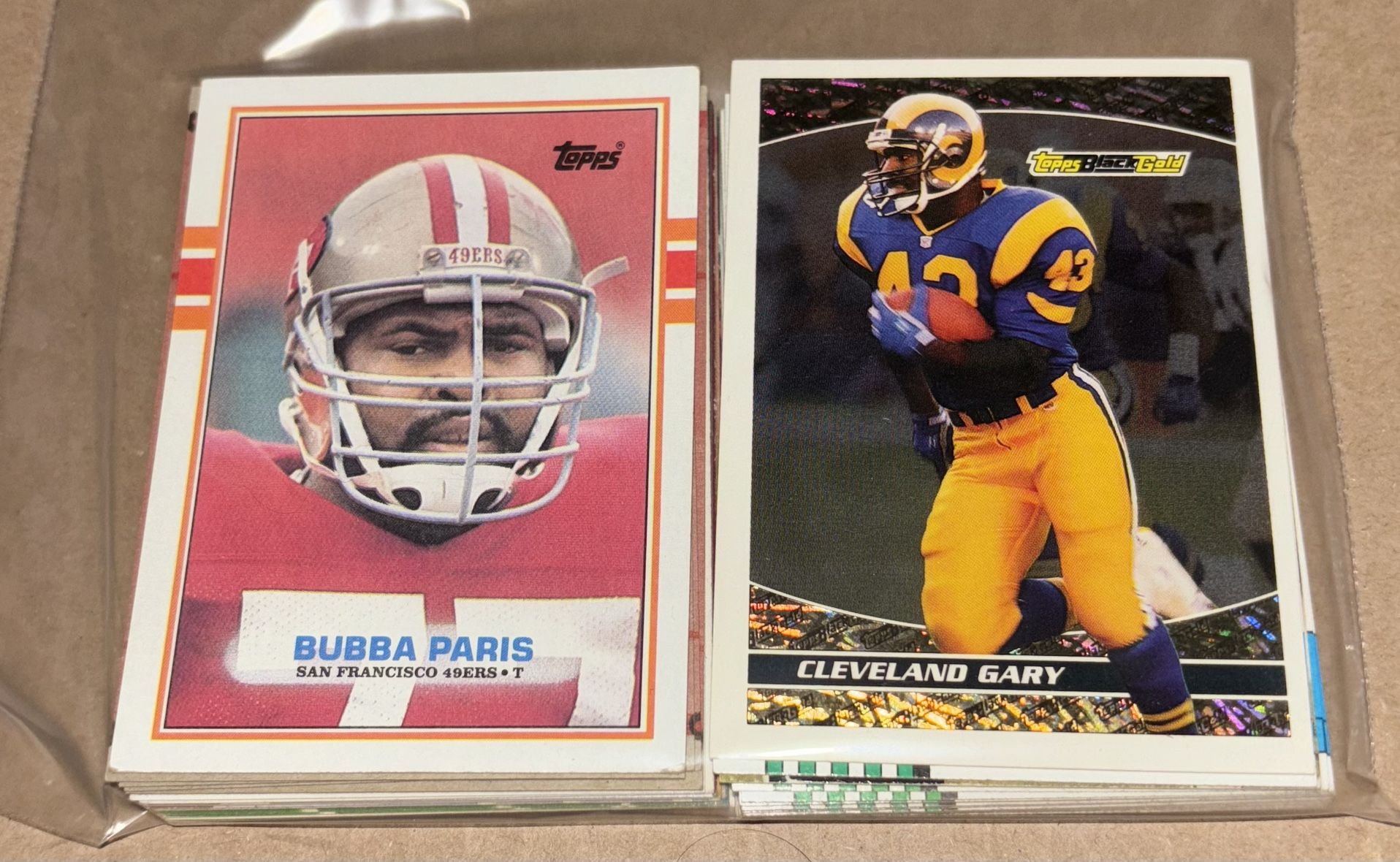 Mystery 50x Count Of Football Cards (Range From 60’s-Present Day)