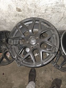 5x120 or 5x4.75 set Of 19" wheels