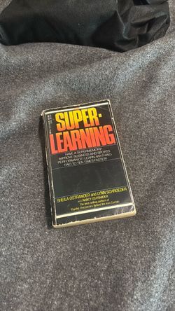 Super-Learning Paperback Book Ostrander Schroeder