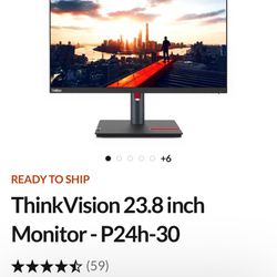 ThinkVision 23.8 inch Monitor - P24h-30