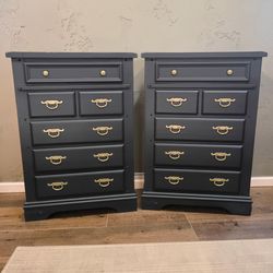 2x dressers black