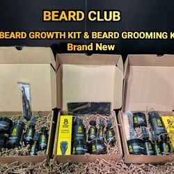 BEARD CLUB GROWTH & GROOMING KITS
