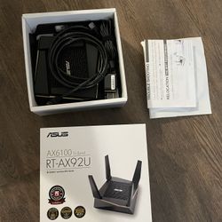 ASUS AX6100 WiFi 6 Gaming Router (RT-AX92U) 