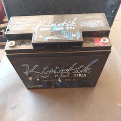 HC600-BLU 12v  Kinetik Audio Battery