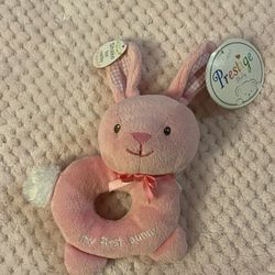 Prestige Baby My First Bunny Rattle New