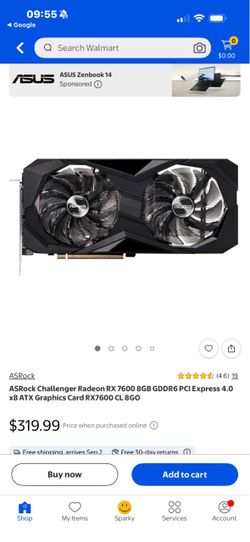 ASRock Radeon RX 7600 Challenger 8GB
