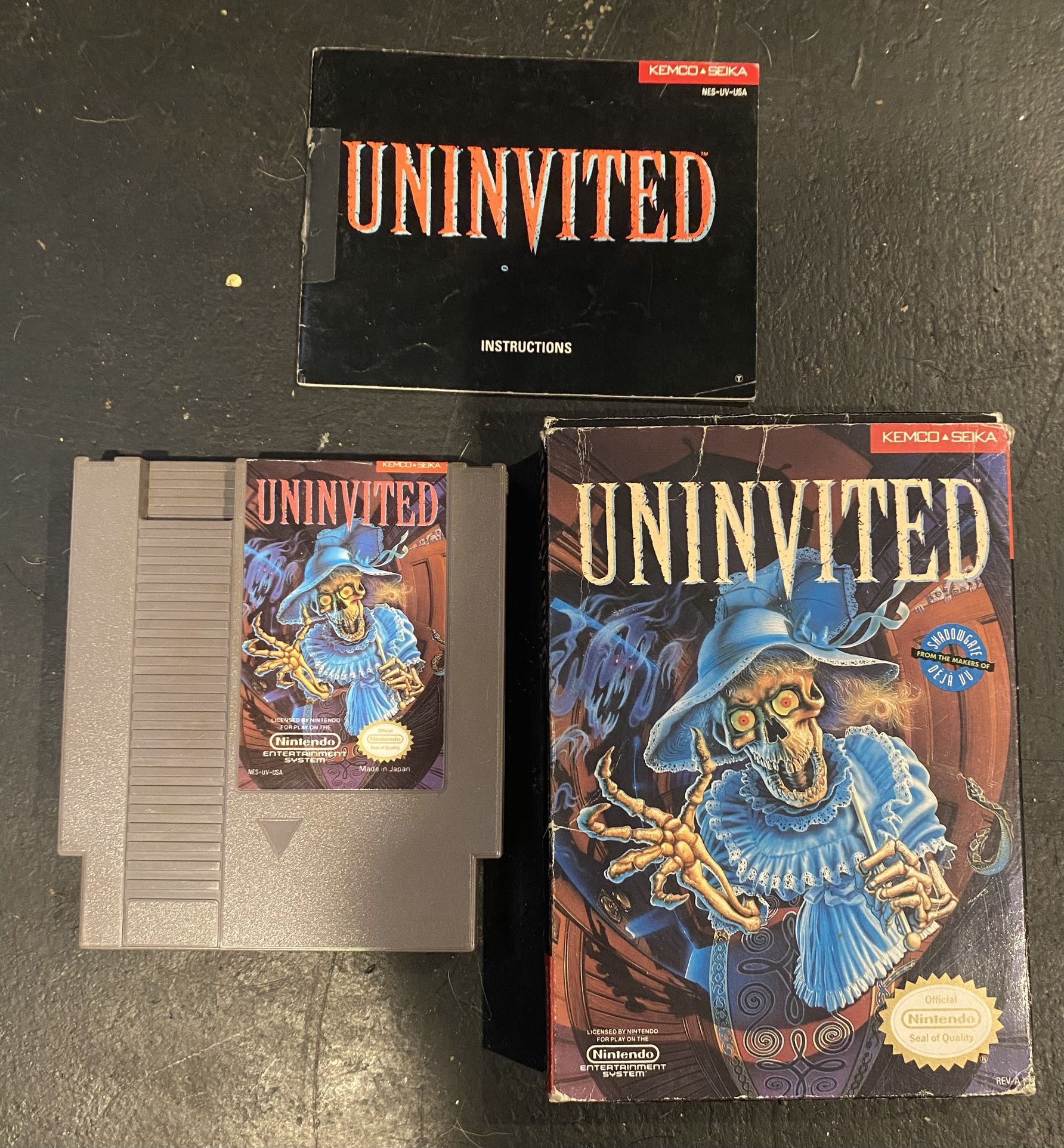 Uninvited NES (CIB)