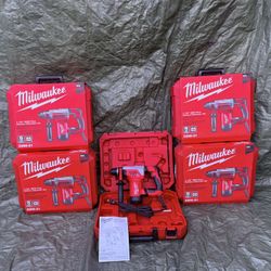 Milwaukee 1-1/8” SDS Plus Rotary Hammer Kit Model 5268-21