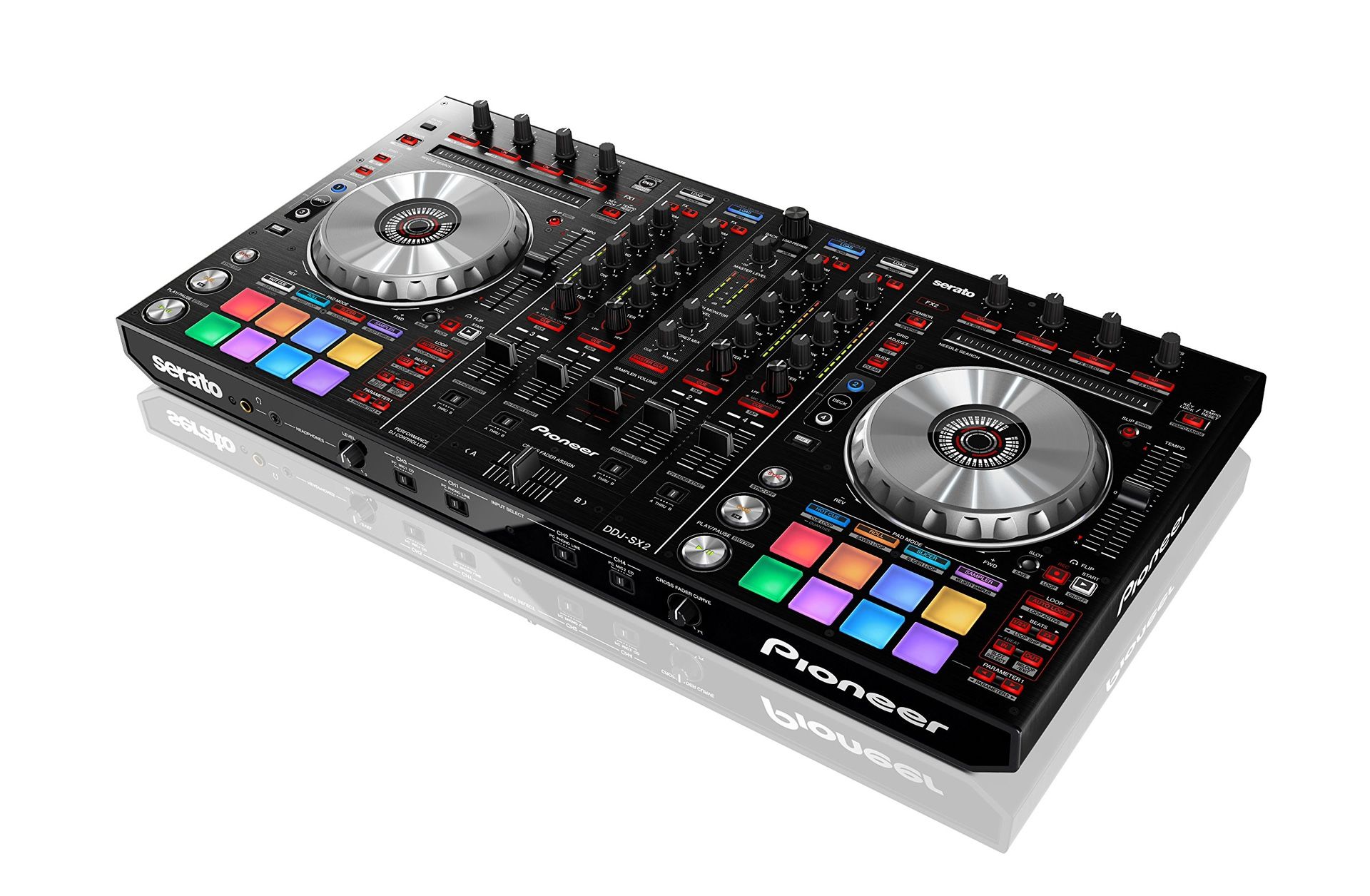 Pioneer DDJ-SX2 DJ Controller + Decksaver + Magma Case – Excellent Condition