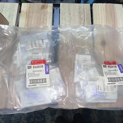 9-pack: Hardware Essentials 852838 Residential Square Corner Door Hinges with Removable Pin White