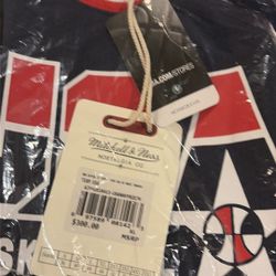 MAGIC JOHNSONS SIGNED AUTO AUTOGRAPHED TEAM USA Mitchell & Ness Authentic Jersey Fanatics Coa Super Rare