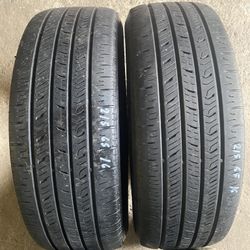Pair Tires 215 65 16