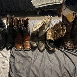 Mens Cowboy Boots From 10.5 D -11EE