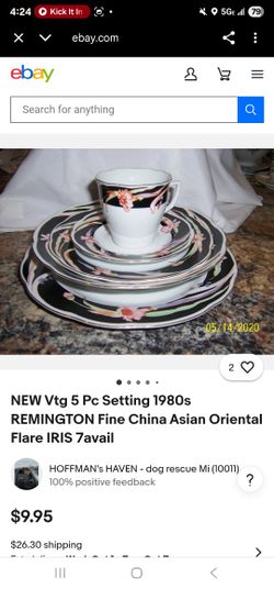 8 Serving China Set