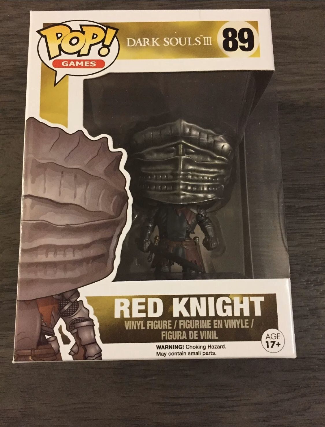 Funko POP Games: Dark Souls 3 #89 - Red Knight Action Figure - NIB