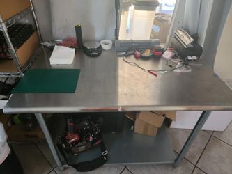 Stainless Steel GSW Tables — 2 Available Commercial Grade, NSF