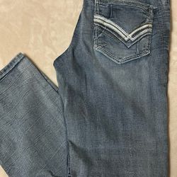 Buckle Black Light Jeans Size 36,34