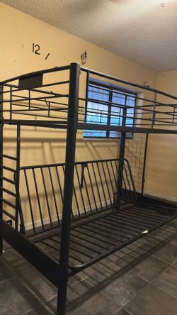 Bunk bed twin over full