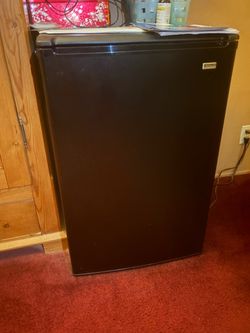 Black Kenmore Mini Refrigerator