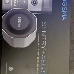 Bosma Sentry+ Aegis ( Video Doorbell + Smart Door Lock Bundle 