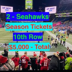 Seahawks Season Tickets Texans 49ers Vikings Bucs