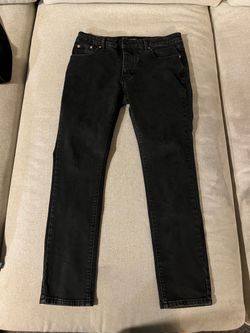 Black Slim Fit Denim Jeans