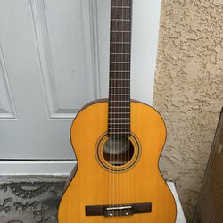 Fender Acoustic Guitar With Stand