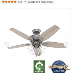 Hunter 52 Ceiling Fan