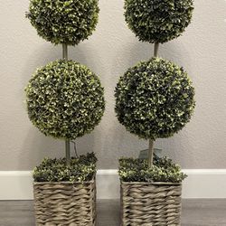 2 Two-Tier Potted Topiary (Brand New)