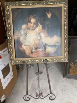 Gorgeous painting with stand