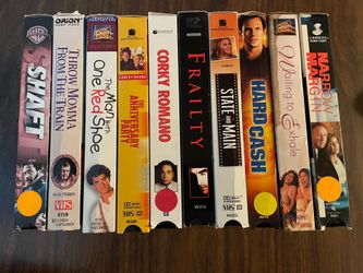 VHS tapes- bundle