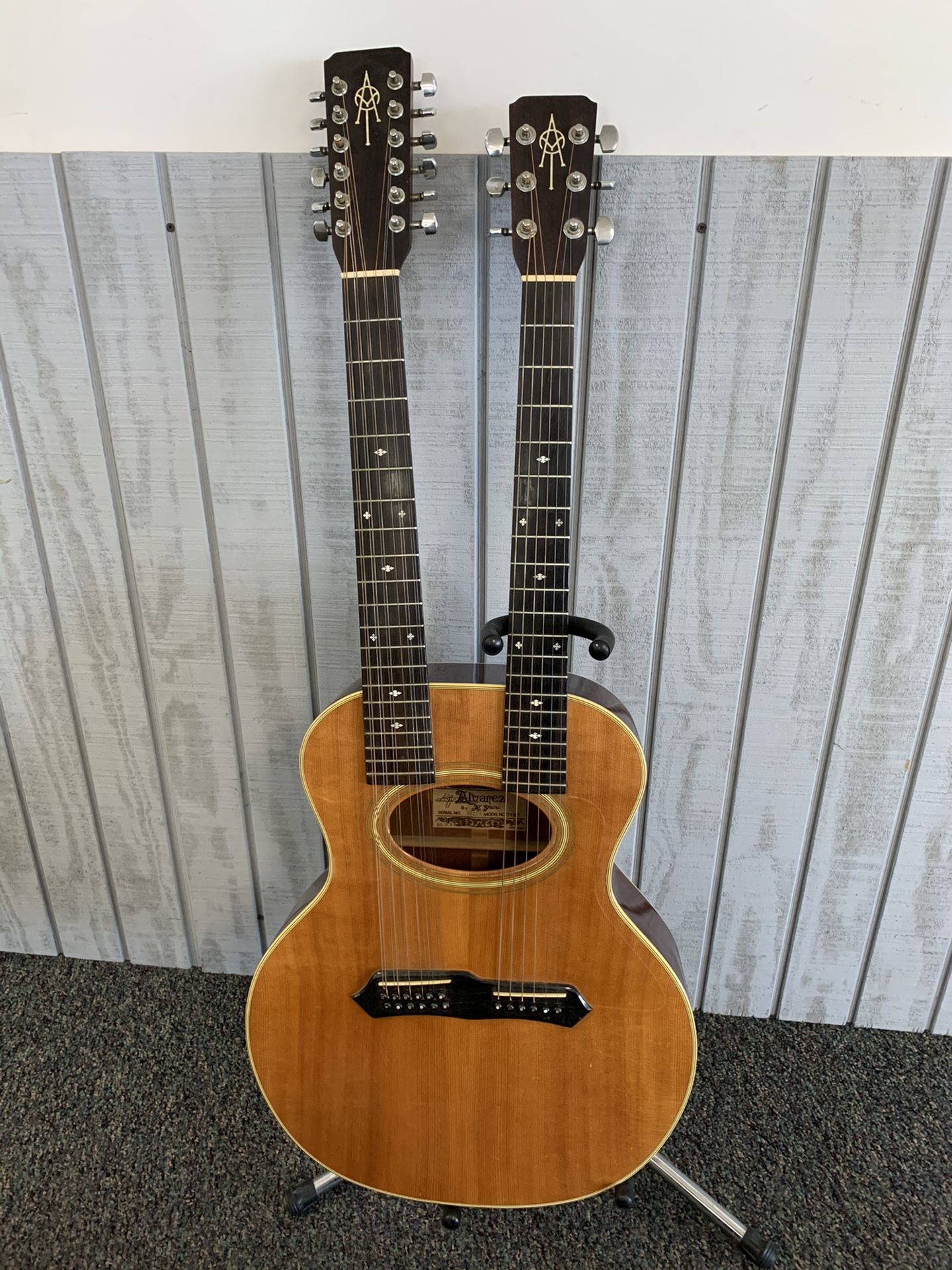 Alvarez Yari DY87 80’s Double Neck Acoustic Guitar