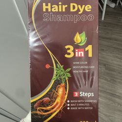 Red wine Hair Dye Shampoo